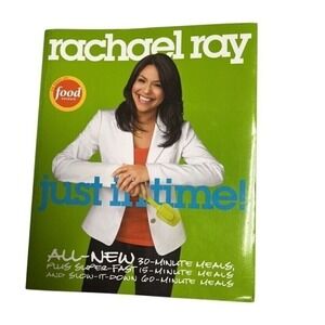 *Buy2Get1 Rachael Ray: Just In‎ Time by Rachael Ray Cookbook Cook Book 0123